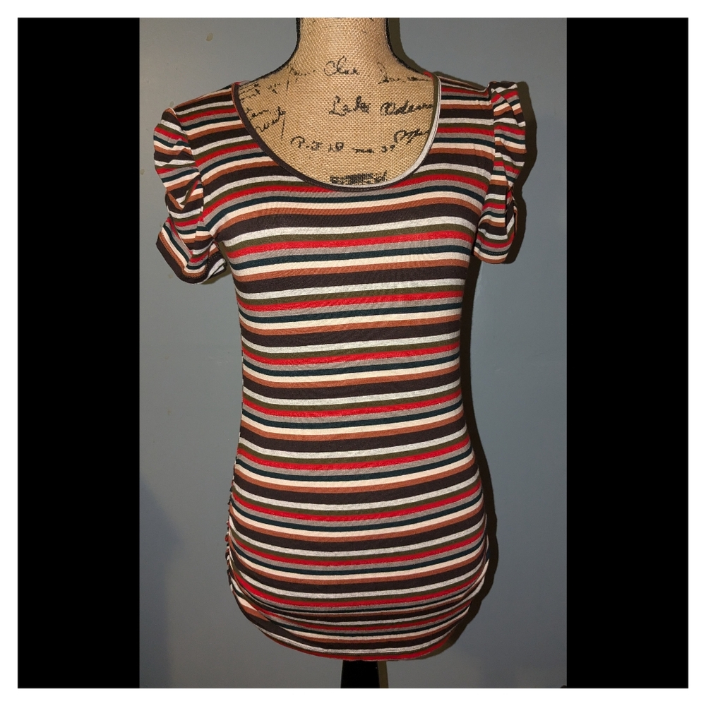 Pois Italy med striped shirt